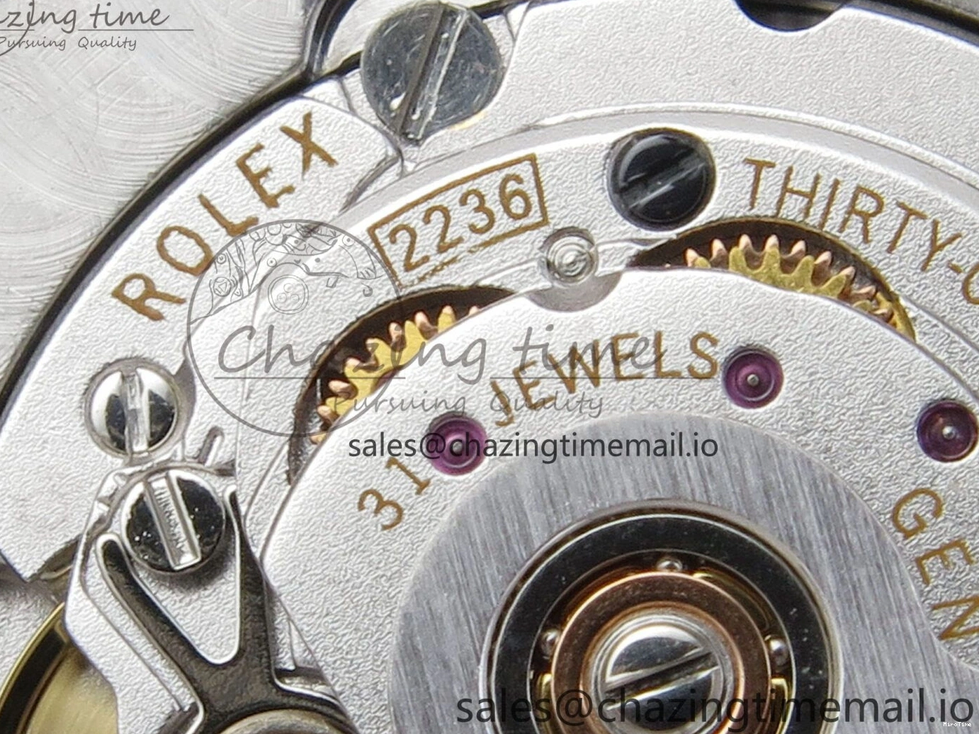 MiroTime 0207 Effortless DateJust 31 278383RBR THBF 1:1 Best Edition 904L Steel Brown Diamonds Dial Diamonds Bezel on SS YG Jubilee Bracelet HZ Cal. 10